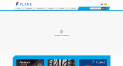 Desktop Screenshot of flametire.com